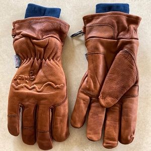Mens 4 season leather gloves